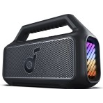 Anker Soundcore Boom 2 Bluetooth 5.3 Hoparlör, 80W, IPX7 Su Geçirmez, Siyah - A3138