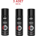 Selsil 500 ml Fren Balata Temizleme Spreyi 3 Adet Araç İçi ve Dış Temizlik İçin Profesyonel Sonuç