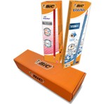 Bic Kurşun Kalem Seti 12 Kurşun 12 Kırmızı Kalem