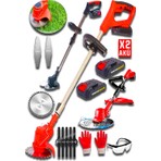 Dozzer Alman 798 Vf  25 Ah Karbon Motor 2x Akülü Akülü Şarjlı Kenar Ot Çalı Çim Biçme Tırpan Makinesi