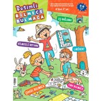 Turkuvaz Dergi Resimli Bilmece Bulmaca 4. Sayı 2023 Ciltli Mini Kitap Eğlenceli Zihin Geliştirici Dergi