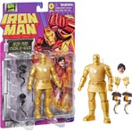 Hasbro Marvel Legends Iron Man (Model 01 - Gold) Retro Comics Aksiyon Figürü