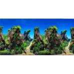 Canlı Petshop Arka Fon No:NO 8016 Kayıp Orman 50 cm Uzunluk (Yükseklik 40 cm )