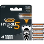 Bic Flex 5 Hybrid Yedek Tıraş Bıçağı Kartuşu 4'lü (5 Bıçak Sapsız)