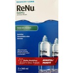 Bausch + Lomb Renu Multiplus Çok Amaçlı Lens Solüsyonu 2 x 360 ml Temizleme ve Nemlendirme