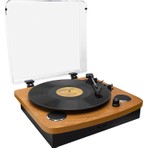 Raca T202 Retro Ahşap Pikap Bluetooth ve USB Desteği ile Çok Fonksiyonlu Müzik Kutusu