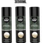 Selsil 3 x 500 ml Silikon Sprey Şeffaf Yağlayıcı Özelliği ile Yüksek Kalite Koruma Sağlar
