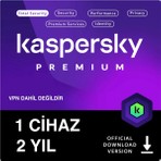 Kaspersky Premium 1 Cihaz 2 Yıl