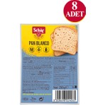 Schar Pan Blanco Glutensiz Beyaz Ekmek 250 Gr. (8 Adet)