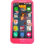 Trust Store Kukuli Eğlenceli Sesli Işıklı Müzikli Oyuncak Telefon  Pembe Renkli Çocuk Telefonu