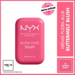 NYX Professional Makeup Buttermelt Blush Kremsi Pembe Pudra Allık - 08 Getting Butta