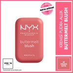 NYX Professional Makeup Buttermelt Blush Kremsi Pembe Pudra Allık - 09 Feelin Butta