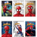 Spider-Man A7 42 Yaprak Spiralli Bloknot