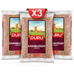 Duru 3'lü Karabuğday ( Greçka) Paketi x 3 Adet 1 kg