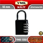 YMK Şifreli Asma Kilit | 50 mm | YMK-1350