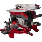 Einhell Tablalı Gönye Testere TE-MS 254 T (2000 W, max. 74 mm x 130 mm kesme derinliği/genişliği, Ø 254 mm testere bıçağı, eğilebilir testere başı, lazer, masa testere fonksiyonu) - 4300341