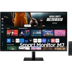 Samsung M7 M70D UHD 32" 4 ms 60 Hz 4K HDR10 Smart Siyah Monitör LS32DM702UUXUF