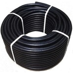 Hazar 14 Lük Kablo Kanalı Esnek Tasarım ve Dayanıklı Malzeme ile 100 Metre Siyah Plastik Spiral Boru
