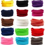 Rocmay 6 Adet  Çok Fonksiyonlu Boyunluk Bandana(Karışık Renkler)