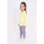 Toontoy Kız Çocuk Baskılı Tişört