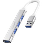 Qport Q-UC204 Usb3.0 => 4 Port USB Çoklayıcı (Giriş: Usb3.0 Tip-A => Çıkış:3xusb2.0+Usb3.0)