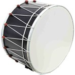 İmece KDB-45PP Kontraplak 45 cm Asma Davul + Tokmak Çubuk