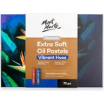 MONT MARTE 72'li Premium Ekstra Yumuşak Yağlı Pastel Canlı Tonlar ile Yaratıcı Projeler İçin