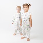 Sare Baby Bebek Uyku Tulumu %100 Doğal Pamuk Çift Kat Özel Kumaş Unisex 1.0 Tog
