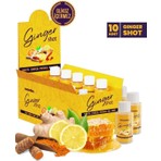 Momordica Zencefil Shot - 10 Adet, Zencefil, Zerdeçal, Portakal, Bal ve Limon İçeren Sıvı İçecek, Türkiye Menşeli