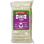 Freshy Dental Twists Sütlü Burgu Çubuk 100'LÜ Mega Paket Doğal Sığır Derisi İçerikli Köpek Ödülü