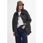Barbour Allerston Kadın Yağlı Ceket OL71  %100 Pamuk Standart Kalıp Cepli Klasik Stil
