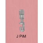 Perdemix Akıllı Dikey Perde Pimi J Tip 10' Lu Paket Değiştirelebilir Vagon Uyumlu