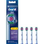 Oral-B 3D White X-Filament Diş Fırçası Yedek Başlığı 4 Adet Orta Sertlik Özelliği ile