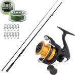 SHIMANO Fx 4000 - Daiwa Rx 244CM 10-35GR Spin Olta Seti