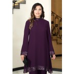 Elben Moda Umay Tunik & Pantolon Ikili Abiye Şifon Takım
