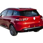 Ebal Oto Renault Clio 4 Sw Krom Arka Tampon Çıtası 2012 ve Üzeri P.çelik