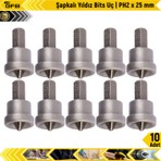 Gfb Şapkalı Yıldız Bits Uç | Ph2 x 25 mm | 10 Adet