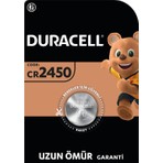 Duracell 2450 (1’li Paket) Lityum Düğme Piller 3V