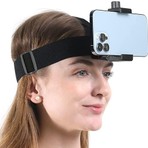 Gplus GP4624PV Aksiyon Kamera Cep Telefonu Uyumlu Shift Vlog Video Çekim 4 Parça Kafa Bandı Set Head Band