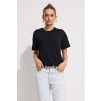 Babokah Premium Pamuk Basic Tshirt Kadın