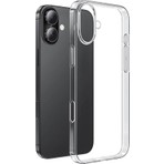 ZORE Apple iPhone 16 Kılıf Zore Süper Silikon Kapak-Şeffaf