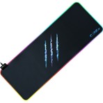 Claw's Raptor 90X40CM Mikrofiber Yüzey Kaydırmaz Kauçuk Zemin 360 Rgb Dikişli Xxl Mousepad - Siyah