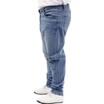 ModeXL Büyük Beden Erkek Klasik Neptun Kot Pantolon Açık Mavi %98 Pamuk Konforlu Kullanım