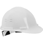 Essafe Vidalı Baret Ge 1548  Beyaz (Hava Delikli+Kulaklık Takılabilir)