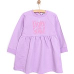 HelloBaby Basic Kız Örme Önü Fırfırlı Elbise Kız Bebek