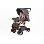 Ünal Two Koalas Çift Yönlü Katlanabilir Bebek Arabası - 0-18 kg Taşıma Kapasitesi, Active Gold Modeli