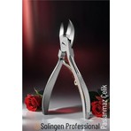 Solingen Profesyonel Manikür Pedikür Tırnak Makası Paslanmaz Çelik 1 Adet Ergonomik Tasarım