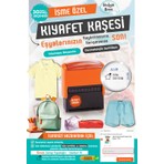 Tuğset Etiket Kıyafet Kaşesi Okul Kaşesi Öğrenci Kaşesi-Kreş-Anaokulu-Ilkokul Kumaş Elbise Kaşesi Isim Baskı KAŞESI-T906