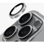 UNIQ Better By Design Apple iPhone 16 Pro / Apple iPhone 16 Pro Max Sapphire Lens Koruyucu Çelik Çerçeve