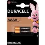 Duracell Ultra AAAA Piller 1,5 V Alkalin 2'li Paket Uzun Süreli Güç Garantisi